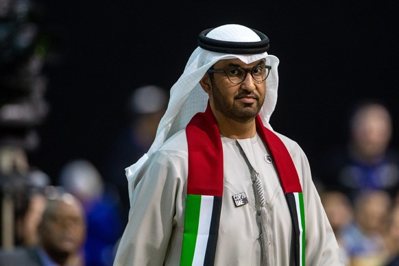 Sultan al-Jaber, à l'ouverture de la COP28.