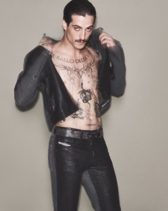 Damiano David pour Diesel.