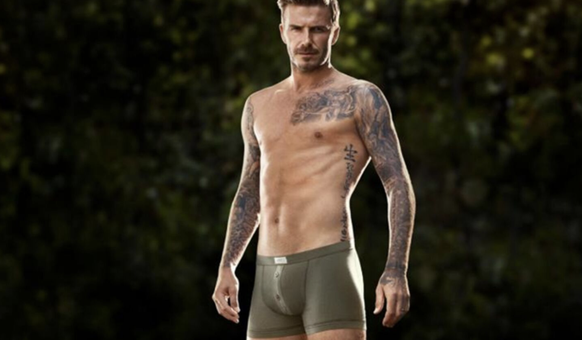 David Beckham, l'exception au masculin.