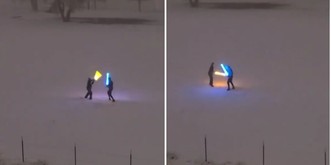 Un duel au sabre laser filmé dans le Colorado