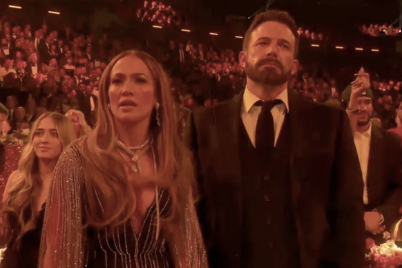 Jennifer et Ben aux Grammys Awards, en février 2023.