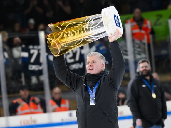 Louis Matte a mené le HCC à deux titres de champion de Swiss League (archives).
