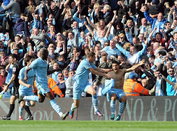 Le 13 mai 2012, l'attaquant argentin offrait le titre à City en marquant en toute fin de rencontre face à QPR.