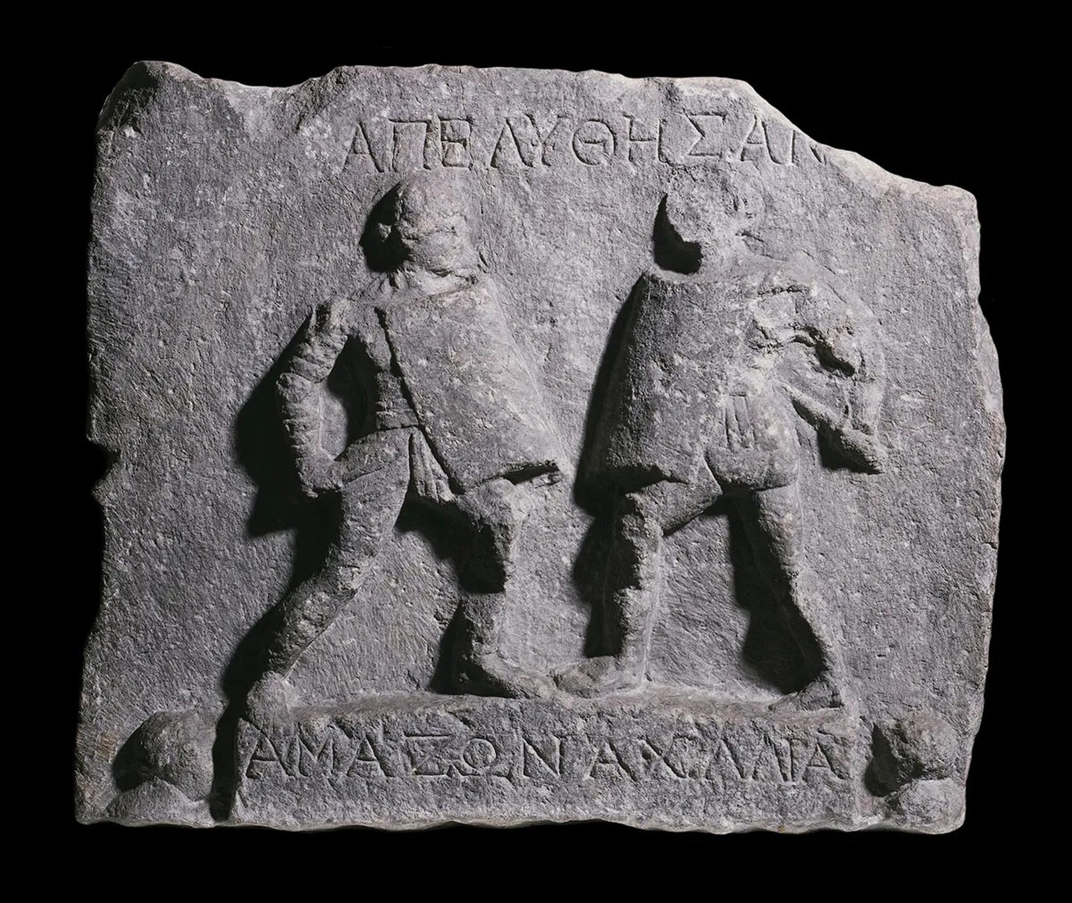 Un relief en marbre provenant de Halicarnasse (Turquie) montre le combat entre deux gladiatrices.
https://www.britishmuseum.org/collection/object/G_1847-0424-19?selectedImageId=35809001