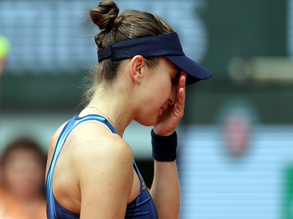 Belinda Bencic: un troisième set qui a tourné au cauchemar.