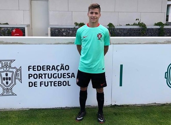 Joao, ici au centre sportif de la fédération portugaise lors d'un rassemblement.