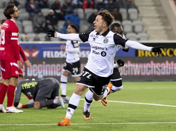 Claudio Cassano a marqué le but décisif pour Lugano à la 86e.