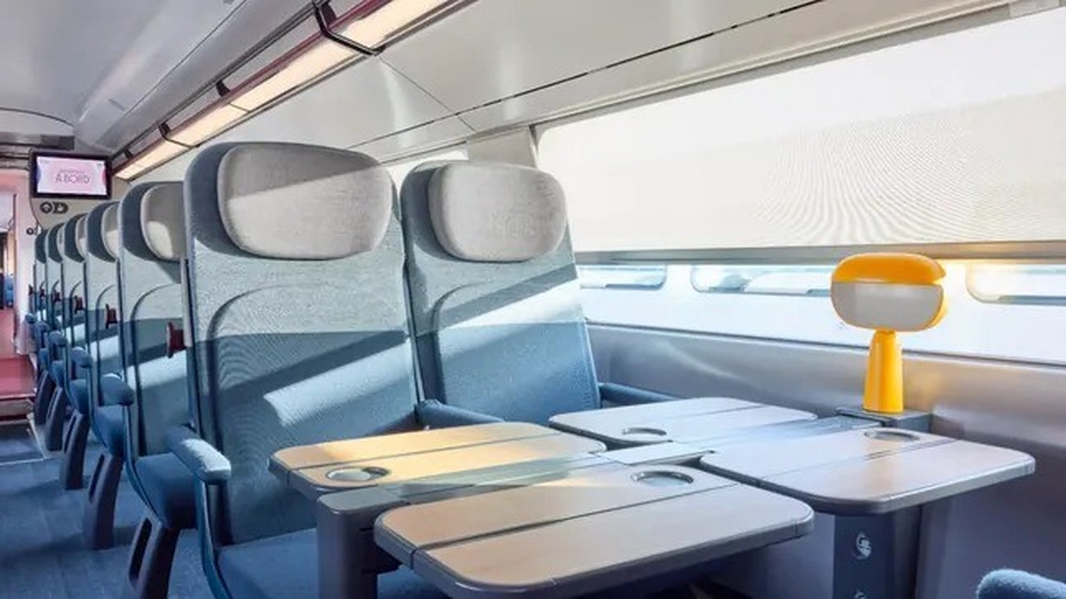 Le luxe du nouveau TGV Inoui SNCF