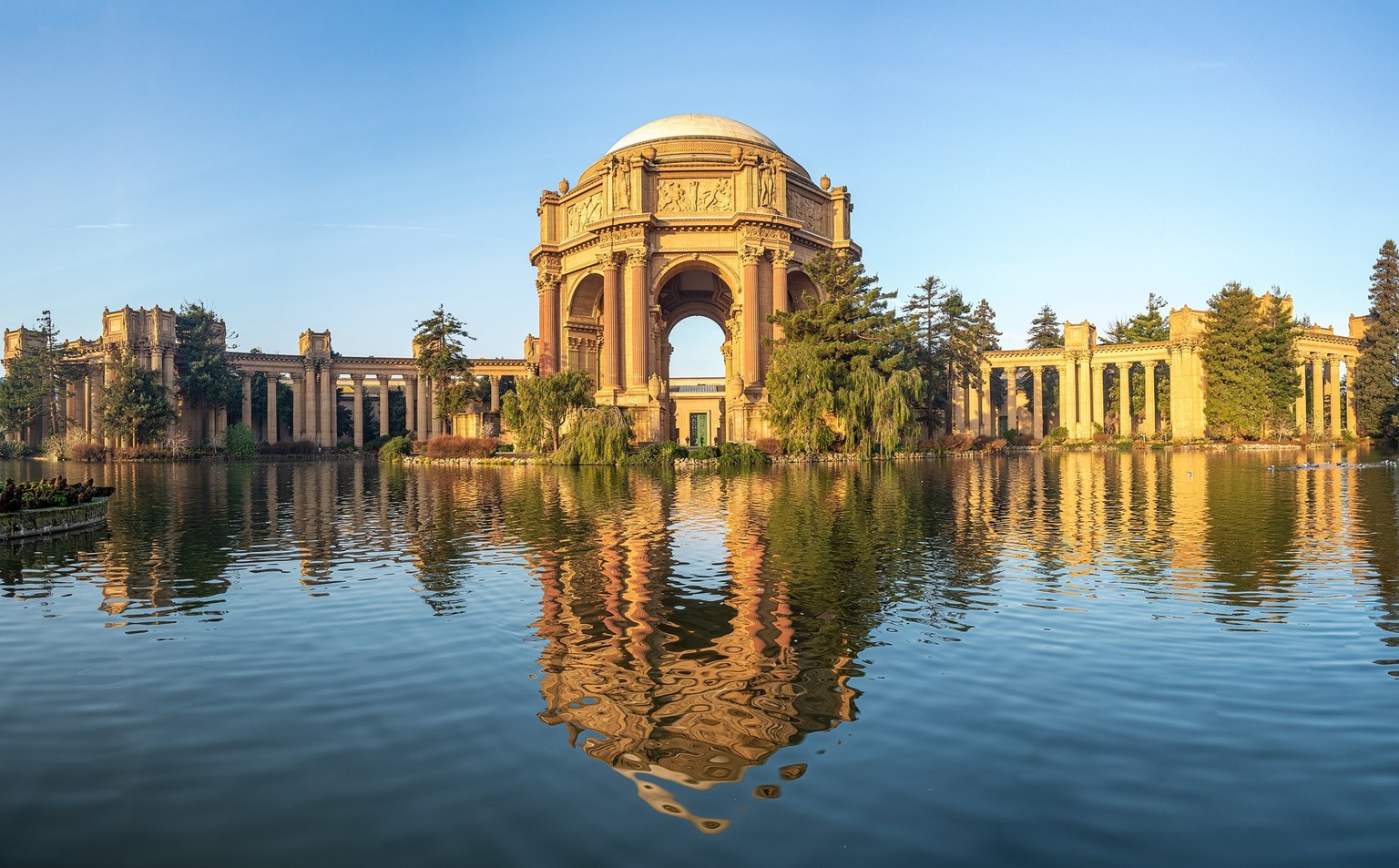 Le Palace of Fine Arts de San Francisco, un endroit idyllique mais dangereux.