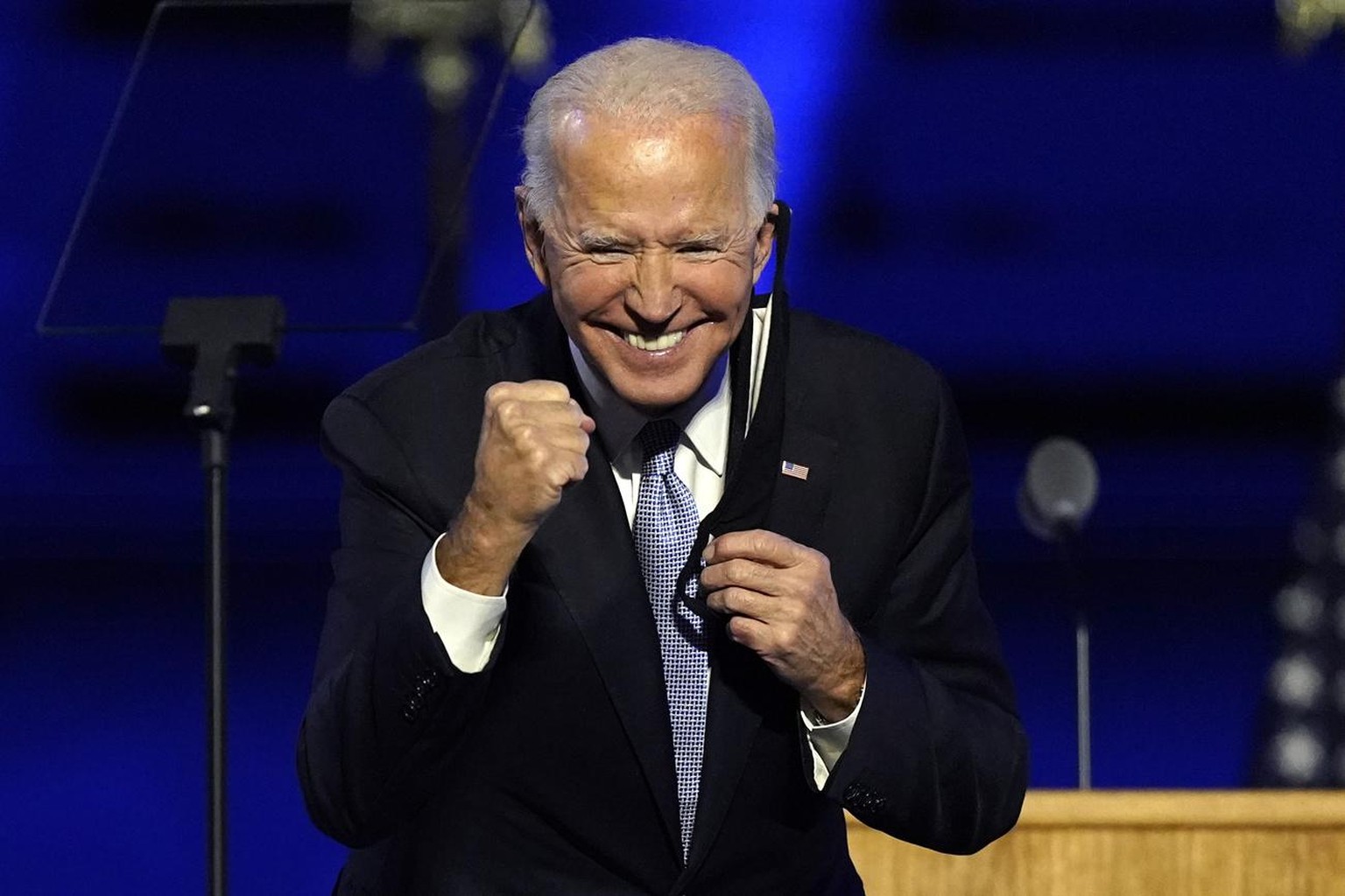 Joe Biden, président des etats-unis, le 7 novembre 2020.