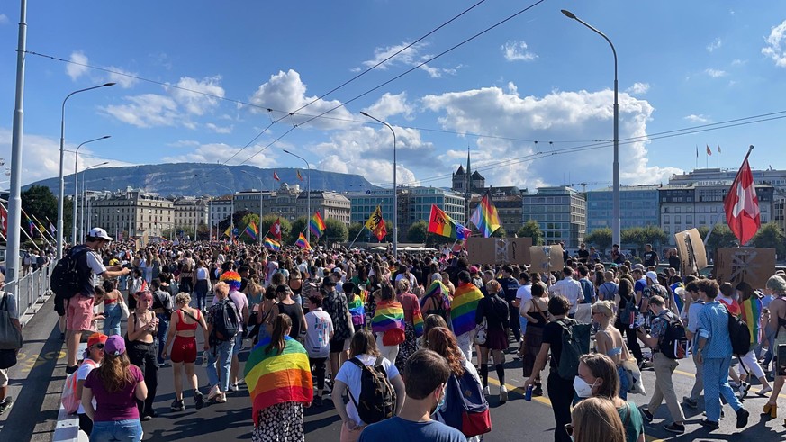 Geneva Pride: «Je suis là pour l'amour que dégage cette manifestation»