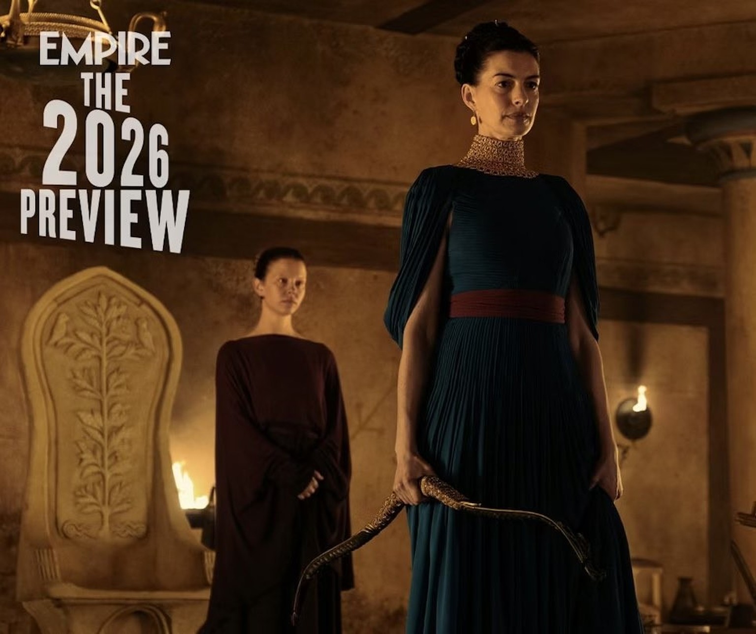 Mia Goth et Anne Hataway dans L&#039;odyssée (2026) de Christopher Nolan