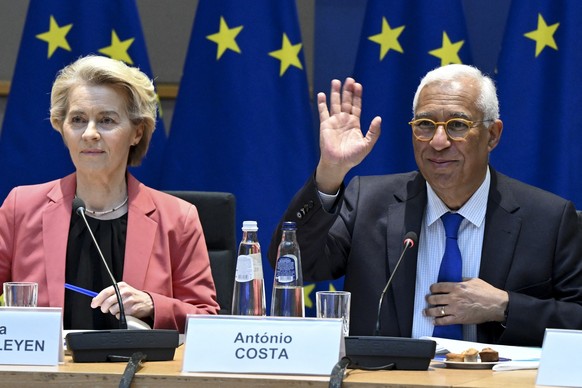 BRUSSELS, BELGIUM - MARCH 7: (----EDITORIAL USE ONLY - MANDATORY CREDIT - &#039;EUROPEAN UNION COUNCIL / POOL&#039; - NO MARKETING NO ADVERTISING CAMPAIGNS - DISTRIBUTED AS A SERVICE TO CLIENTS----) E ...