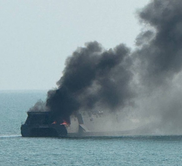 La frégate iranienne Dena a fait nauvrage mardi 3 mars 2026.