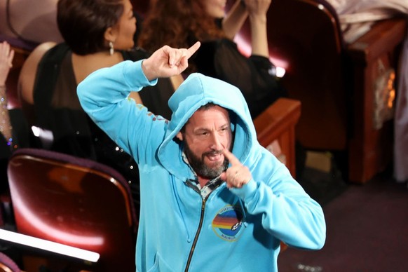 Adam Sandler at the 97th Oscars held at the Dolby Theatre on March 2, 2025 in Hollywood, California. (Photo by Rich Polk/Penske Media via Getty Images)
