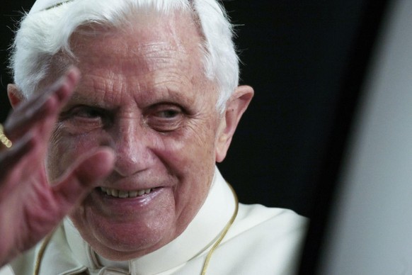 Joseph Ratzinger au Vatican le jeudi 25 mars 2010.