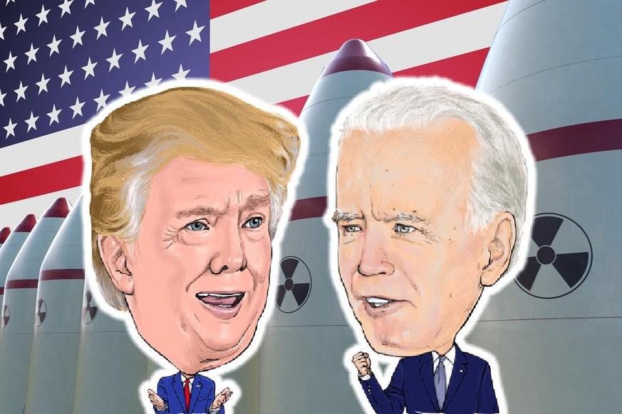 joe biden donald trump arsenal nucléaire armes etats-unis