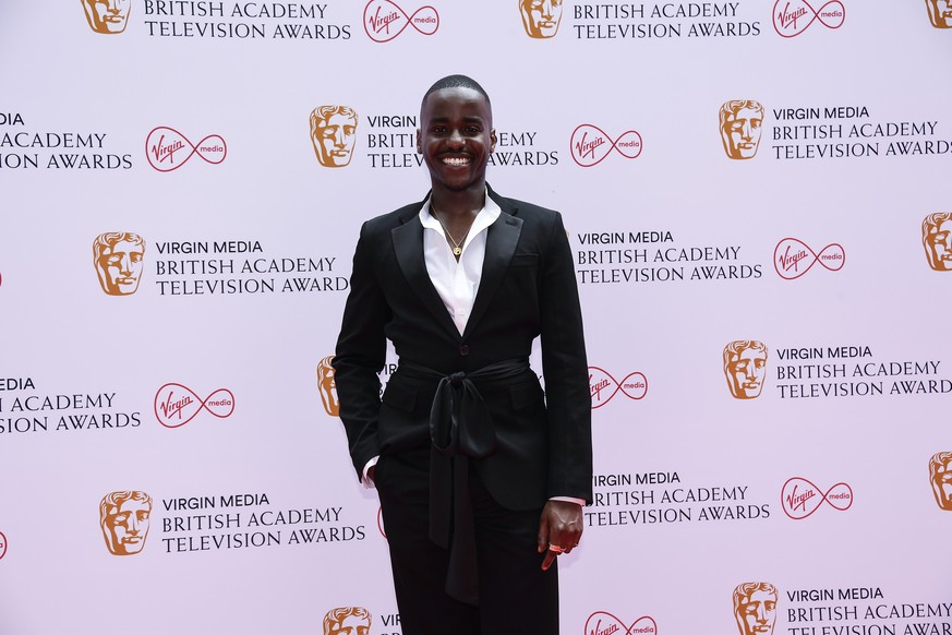 Ncuti Gatwa poses for photographers upon arrival for the British Academy Television Awards in London, June 6, 2021. Ncuti Gatwa will take the mantle from Jodie Whittaker on â??Doctor Who,â? the BBC a ...