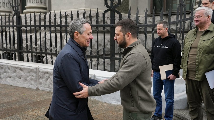 Ukraine: pourquoi Ignazio Cassis s'est rendu à Kiev