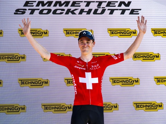 Mauro Schmid est le nouveau champion de Suisse du contre-la-montre