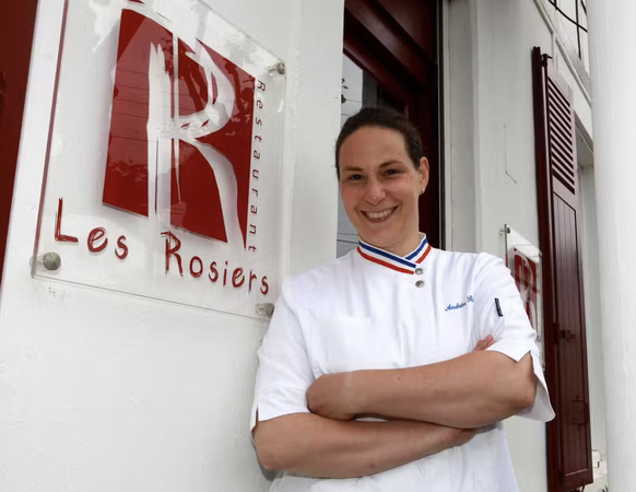 Andrée Rosier, première femme MOF cuisinière.