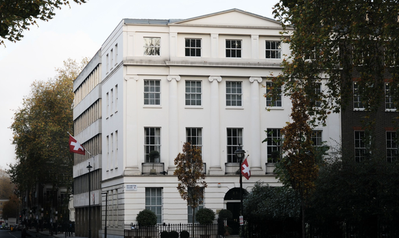 L'ambassade de Suisse à Londres