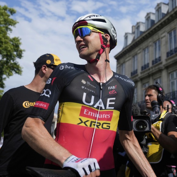 Pause forc閑 pour le champion de Belgique Tim Wellens