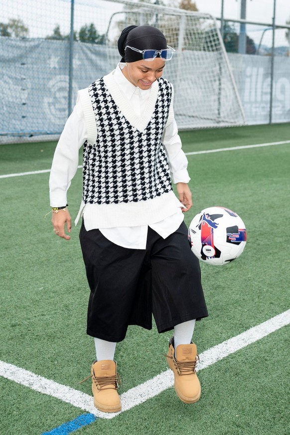 Sa foi lui donne la force nécessaire pour donner le meilleur d’elle-même sur le terrain.