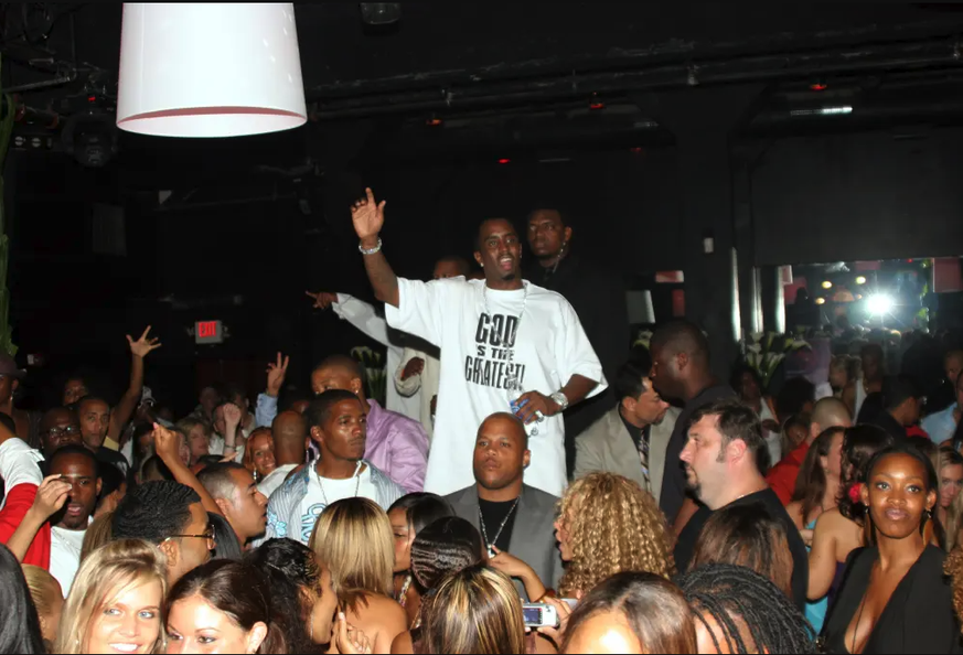 Diddy lors d'une afterparty VMA 2005 au Space à Miami.