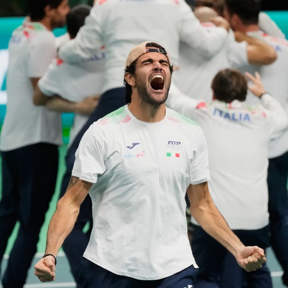 Matteo Berrettini et l?ialie encore vainqueurs de la Coupe Davis
