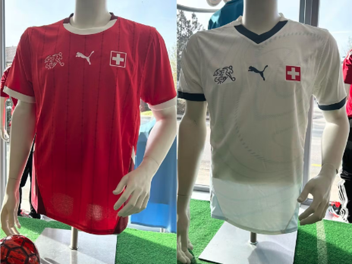 Football - La Suisse présente son maillot Euro