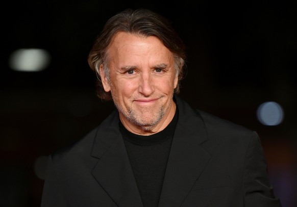 epa12468265 US film director Richard Linklater arrives for the screening of the movie 'Nouvelle Vague' at the 20th annual Rome Film Fest, in Rome, Italy, 20 October 2025. The Festa del Cinem ...