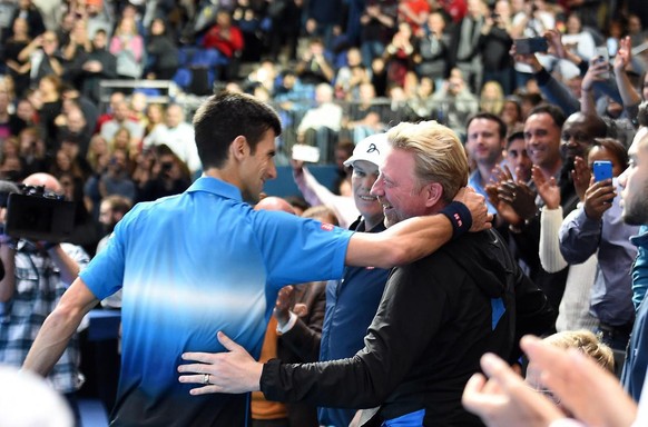 Avec Djokovic, duo comique et néanmoins gagnant.