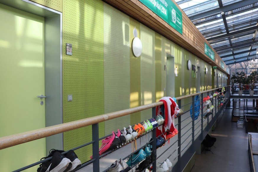 L'internat du centre de formation du SC Fribourg.