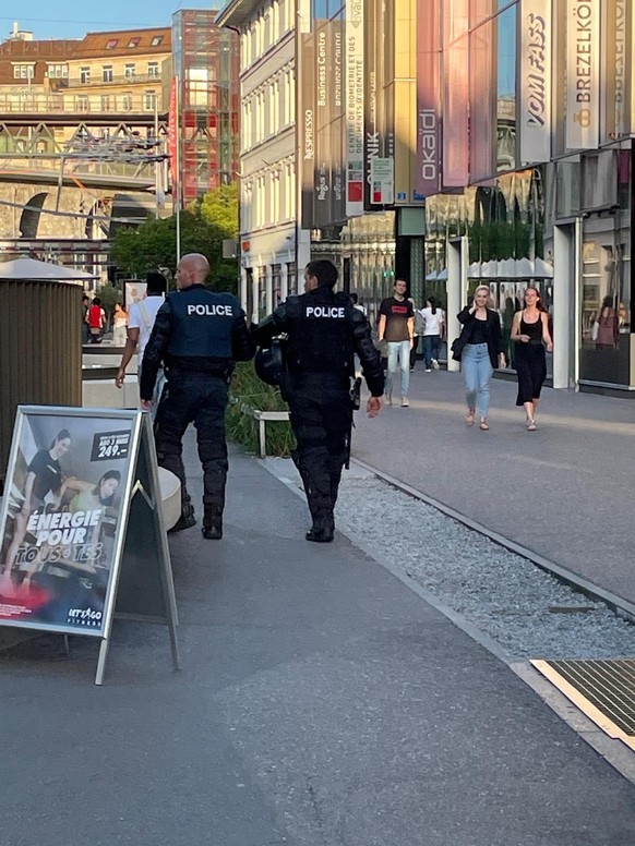 Emeutes à Lausanne