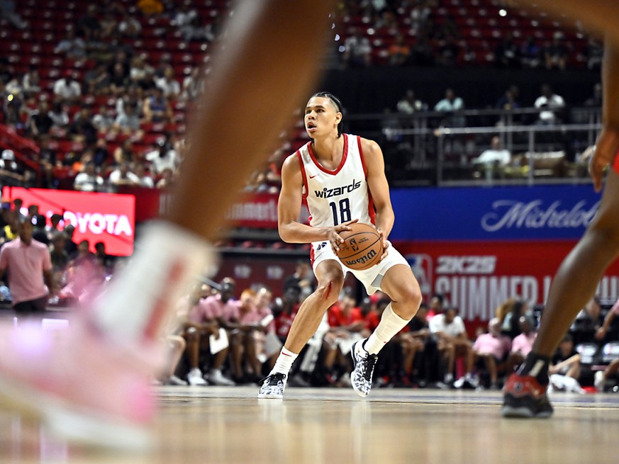 Kyshawn George entend gagner sa place dans l&#039;alignement des Wuzards lors de cette Ligue d&#039;