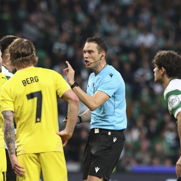Sandro Schärer, ici lors d'un match de Ligue des champions entre Bodö/Glimt et le Sporting Portugal, représentera la Suisse à la Coupe du monde.