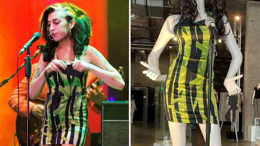 Cette robe d'Amy Winehouse a été estimée 16 fois plus cher que son prix d'origine.