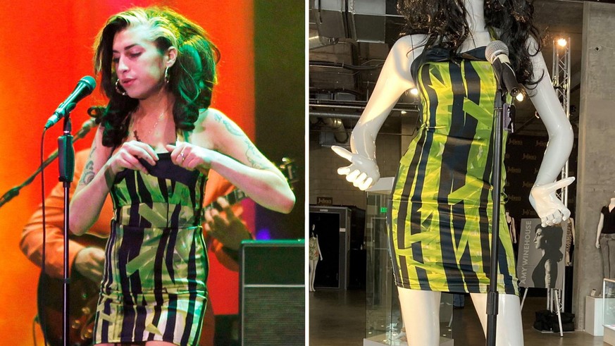 la robe d&#039;amy winehoue vendue plus de 200 000 francs