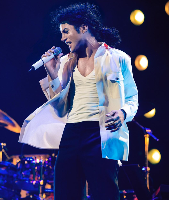 Jafaar Jackson dans la peau de Michael Jackson.
