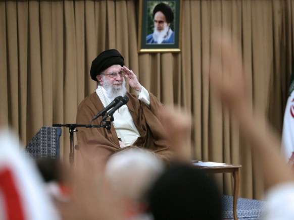 L&#039;ayatollah Ali Khamenei a estimé que la chute du régime de Bachar al-Assad en Syrie était &quot;le résultat d&#039;un complot&quot; des Etats-Unis et d&#039;Israël (archives).