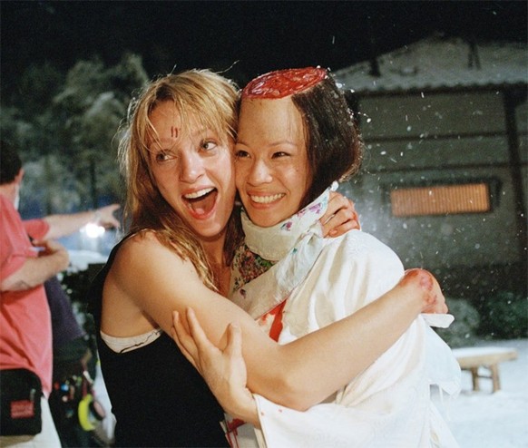 Behind the scenes of the iconic fight scene between Lucy Liu and Uma Thurman in ‘Kill Bill’ (2003)

https://www.facebook.com/photo/?fbid=808373500827857&amp;amp;set=pb.100049656432239.-2207520000
