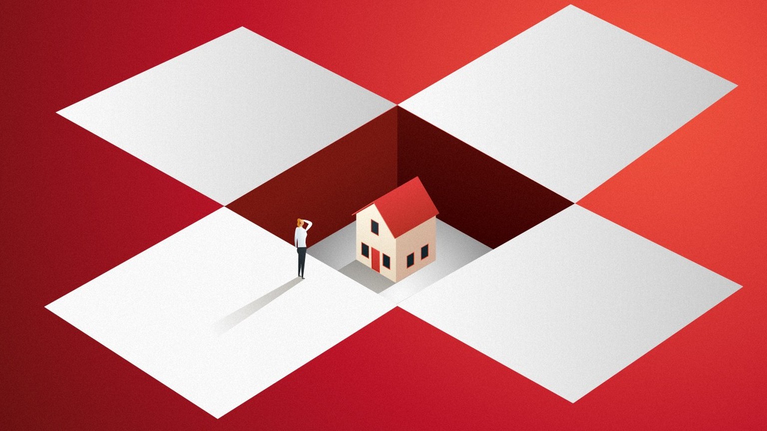 Illustration sur la pénurie de logement qui touche actuellement la Suisse