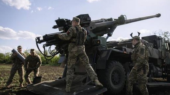 Un Caesar français dans le Donbass.