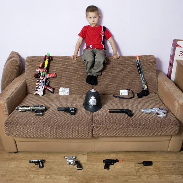 Projet "Toys Stories" du photographe Gabriele Galimberti.