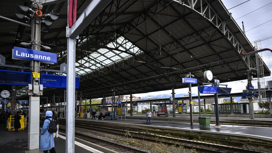 La gare de Lausanne.