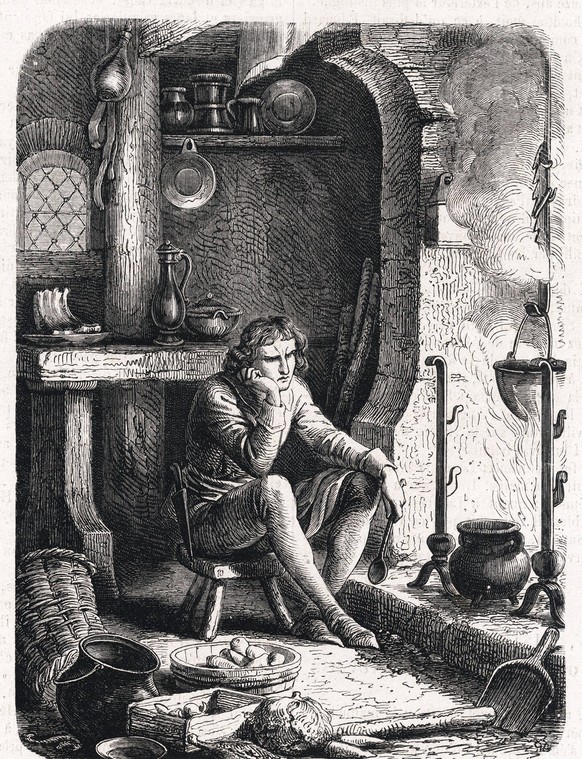 Lambert SIMNEL Lambert SIMNEL 1477-1534 devenu de prince, marmiton apres avoir usurpe en Irlande l identite du prince Edouard Plantagenet, Comte de Warwick, alors emprisonne dans la Tour de Londres pa ...