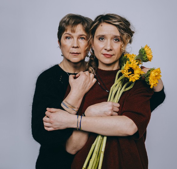 Iryna Dovgan et Alisa Kovalenko.