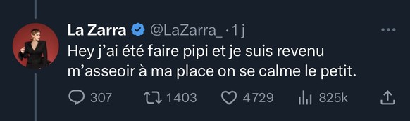 Puis (un peu) plus d'explication sur Twitter.