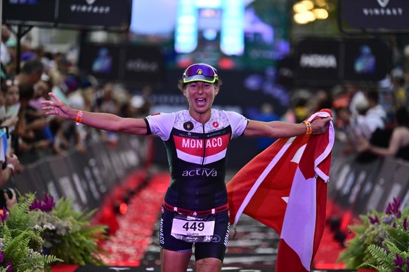 Loubna Freih, qui représente Monaco en compétition, est championne du monde d'Ironman dans sa catégorie.